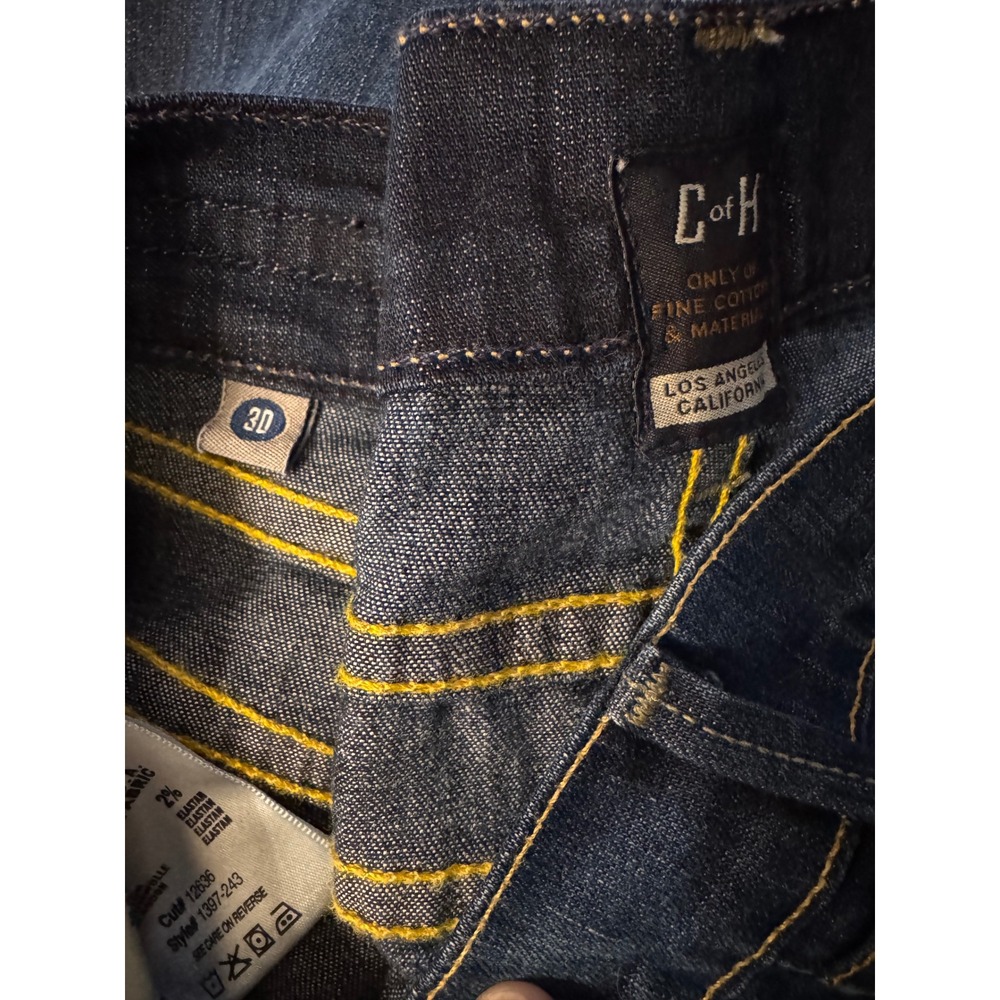 Citizens of Humanity Flare Leg Jeans Dark Wash Stretch Size 30 Style 1397-243 - Picture 5 of 5